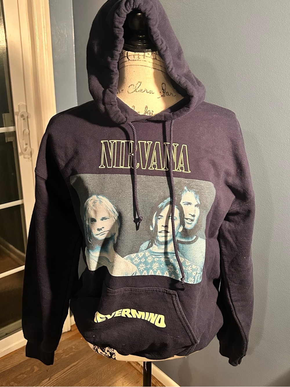 NIRVANA songs listed hoodie